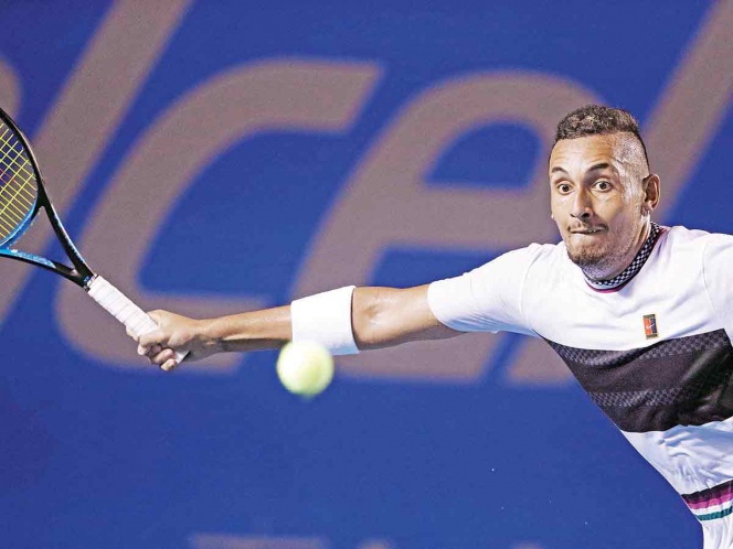 Kyrgios sigue encendido; ahora despachó a Wawrinka