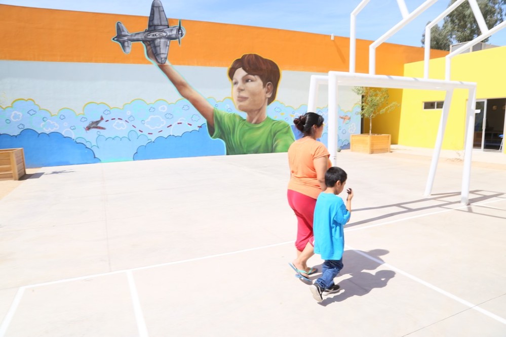 Llega primera familia en situación de migración a albergue Tin Otoch