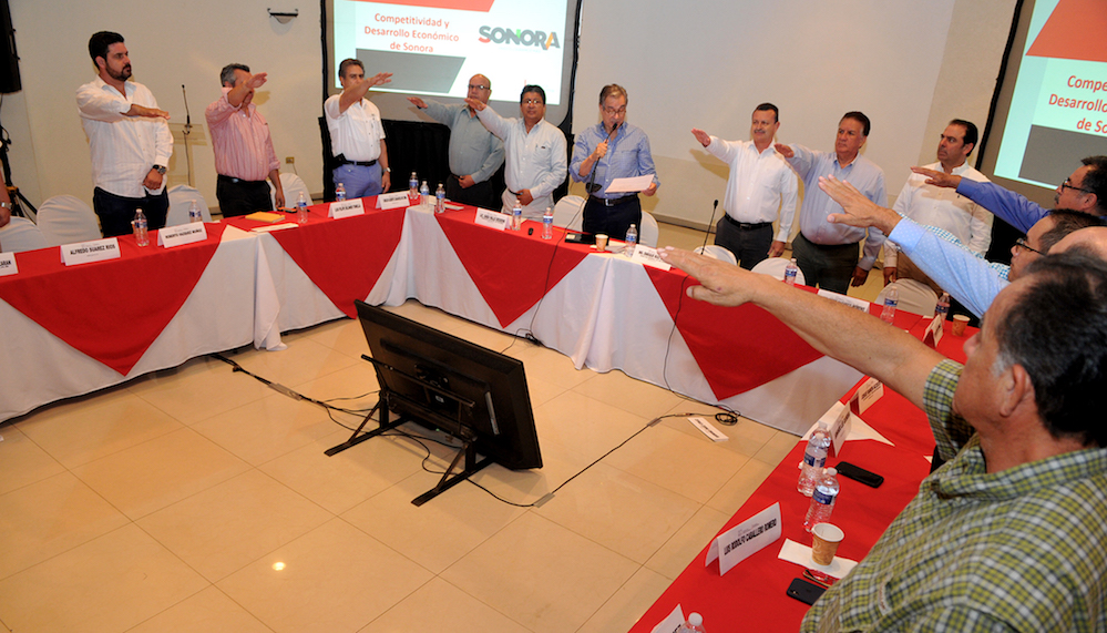 Instala Secretario de Economía Consejo ProSonora Regional Centro Costa