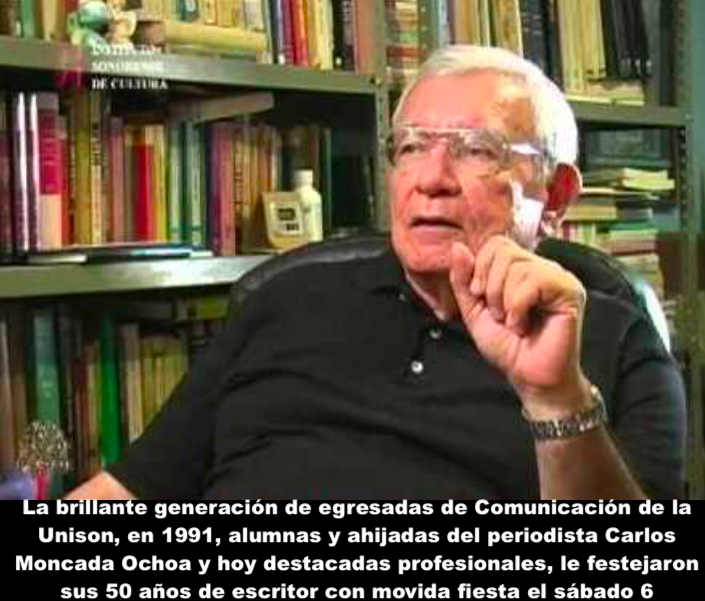 Reconocimiento a la trayectoria de Carlos Moncada en el Itson