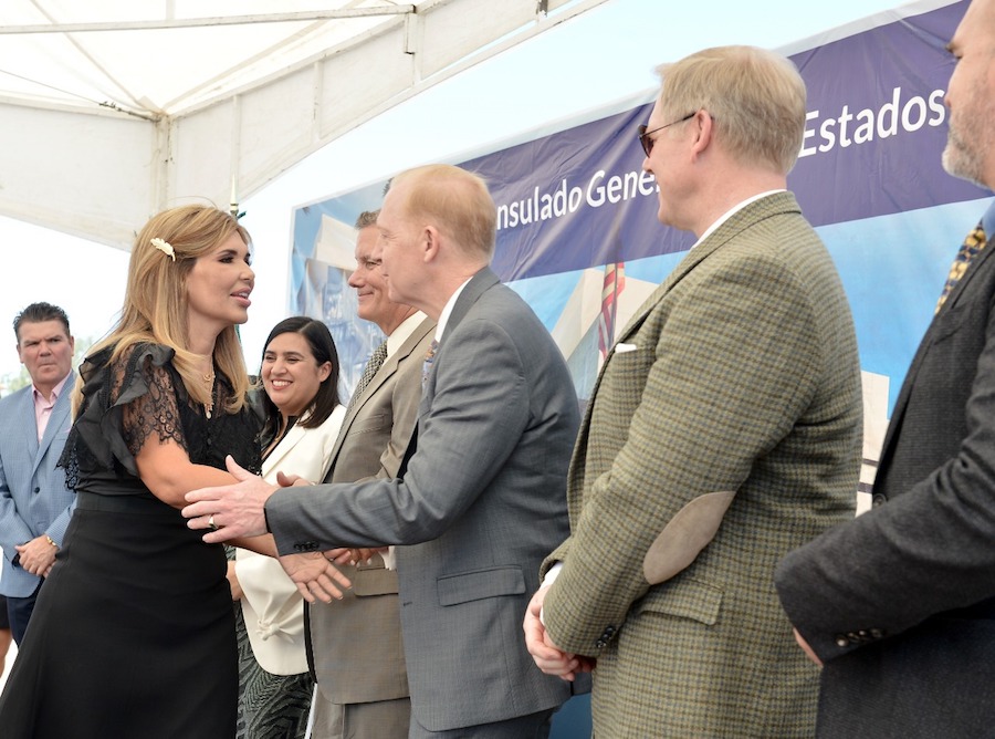 Atestigua Gobernadora inicio de construcción de nuevo Consulado de los Estados Unidos en Hermosillo
