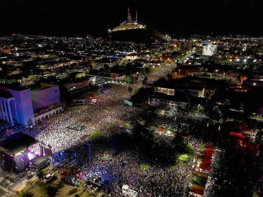 Cerca de 50 mil personas cierran con baile y alegría las Fiestas del Pitic 2019