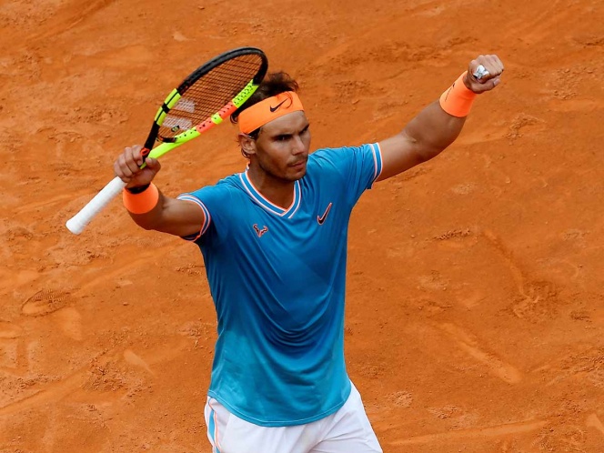 Nadal toma revancha de Tsitsipas en Roma