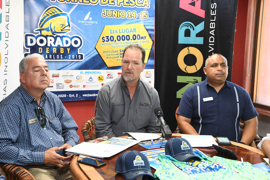 Promueve Cofetur séptima edición del Torneo de Pesca Dorado Derby San Carlos 2019