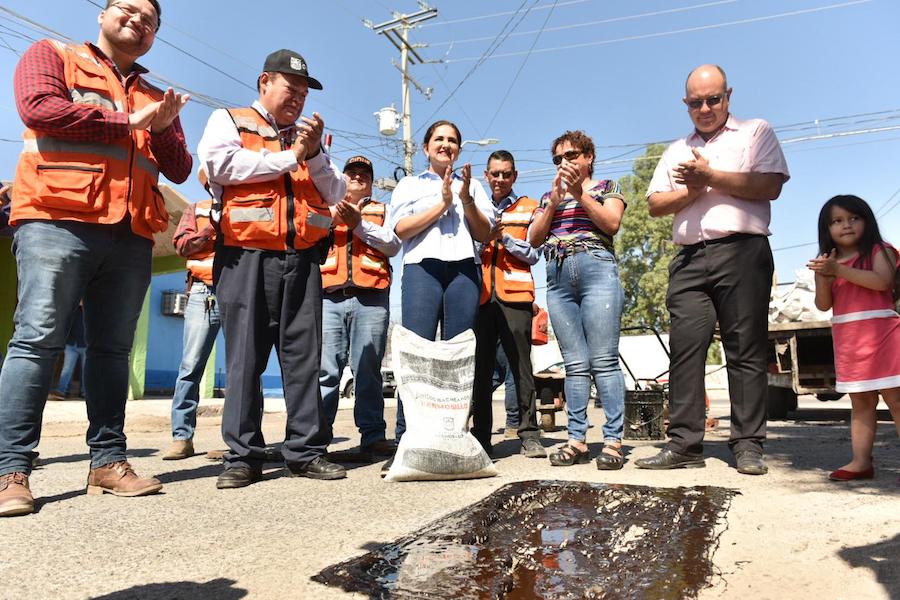 Arranca alcaldesa CLC el programa “Juntos Bacheamos Hermosillo”