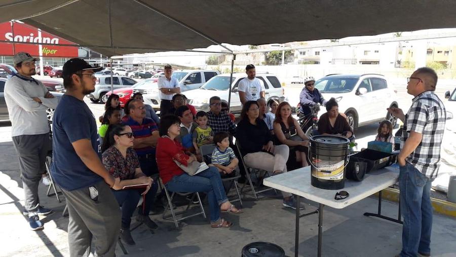 Acuden a Reciclacentros a capacitarse sobre elaboración de composta