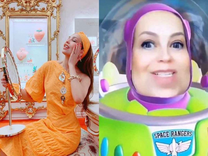 Thalía confiesa que utiliza mascarilla de mariguana