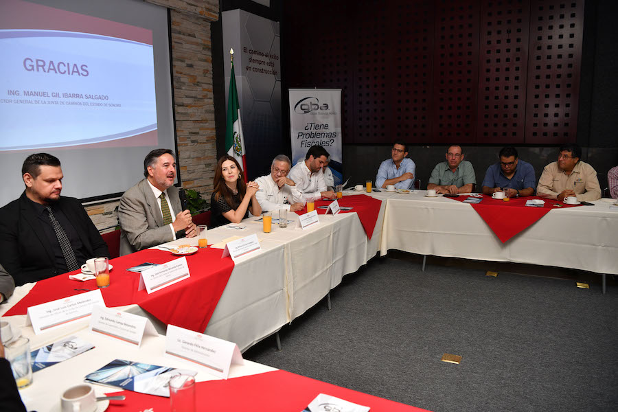 Trabajarán Junta de Caminos y CMIC Sonora en capacitación conjunta