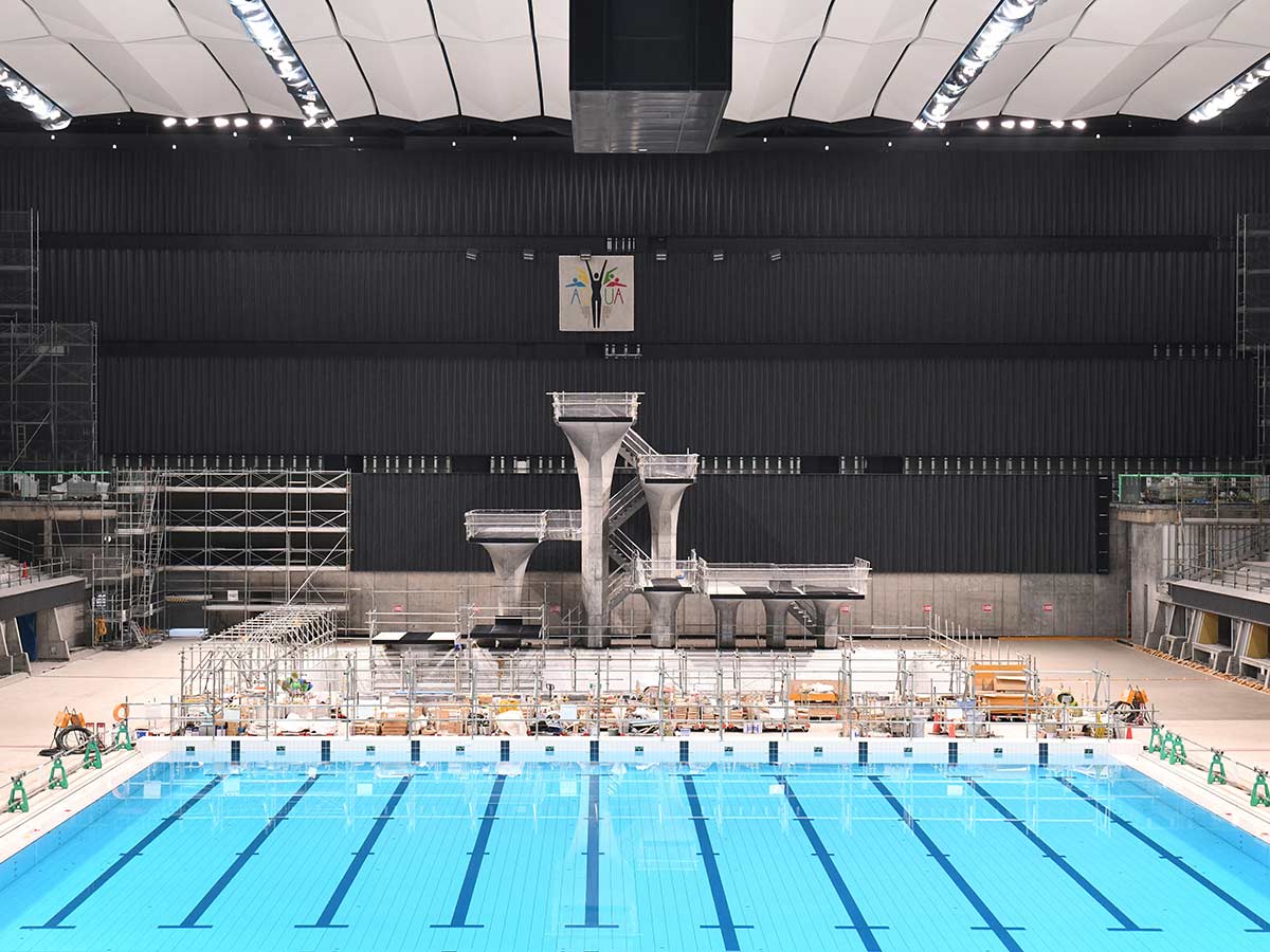 Conoce el Centro Acuático Olímpico para Tokio 2020