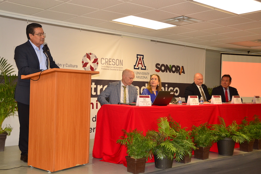Establecen encuentro de colaboración CRESON y Universidad de Arizona Establecen encuentro de colaboración CRESON y Universidad de Arizona