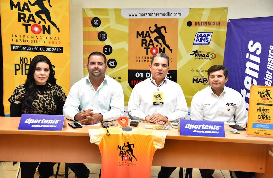 Invitan a competidores y asistentes al “Maratón Internacional Hermosillo 2019”