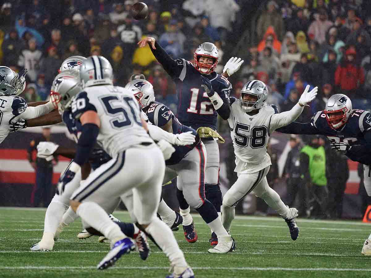 Defensiva de Patriotas apaga la estrella de Dallas