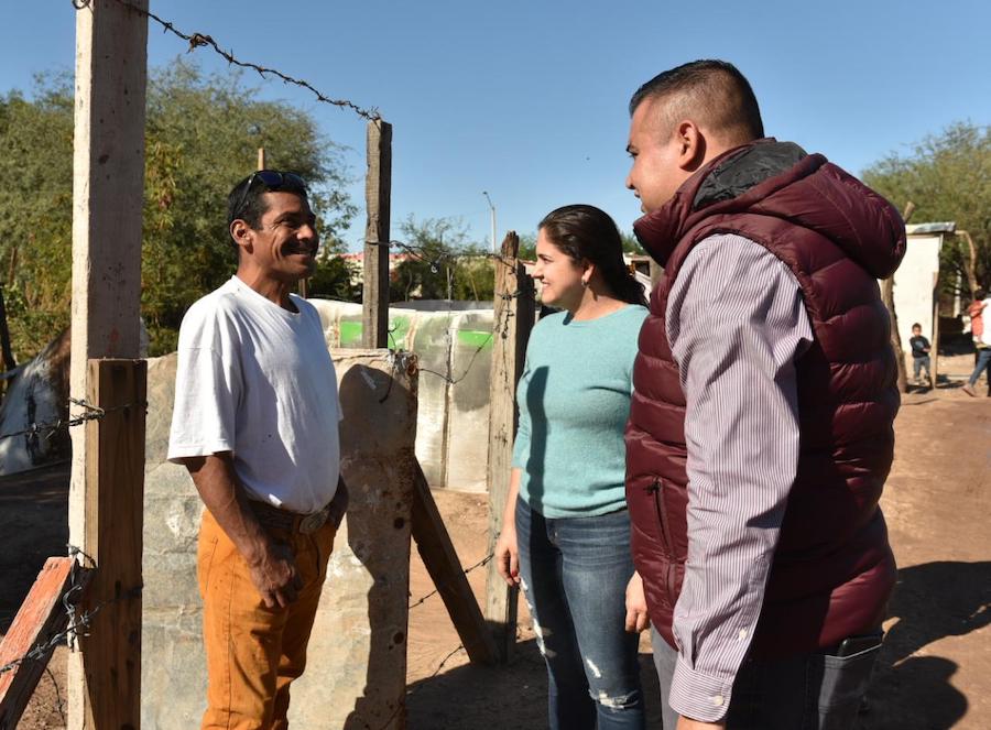 Atiende alcaldesa Celida López familias afectadas por lluvias Atiende alcaldesa Celida López familias afectadas por lluvias