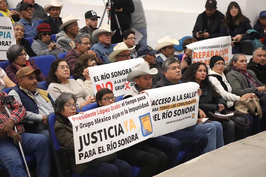 Gobierno de México atenderá reclamo de justicia ambiental y sanitaria por derrame en el Río Sonora