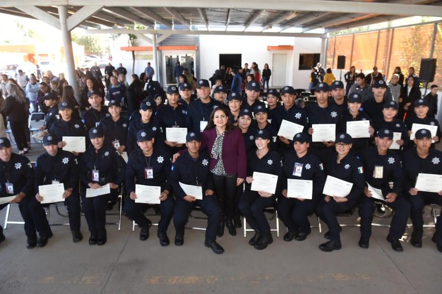 Anuncia alcaldesa estrategia de mayor cercanía con policías