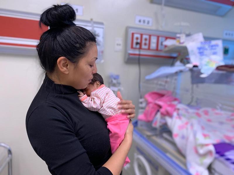 Salvaron la vida de mi bebé en el HIES: Yoana Avilés