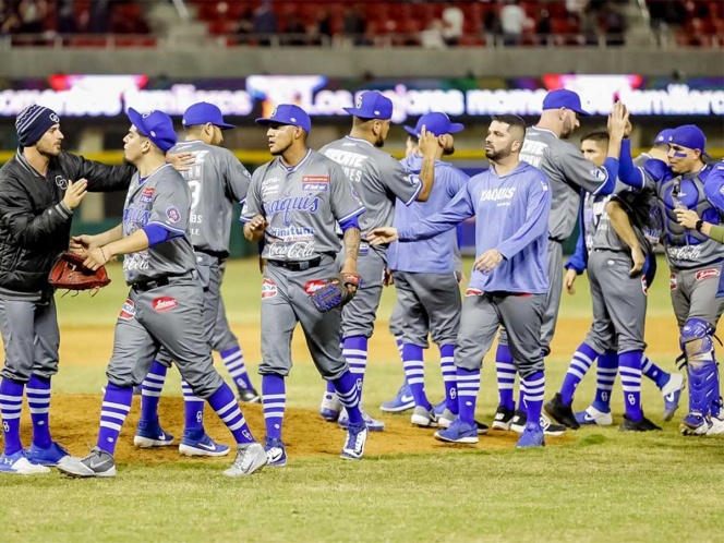 Yaquis, a un paso de la final de la Liga Mexicana del Pacífico