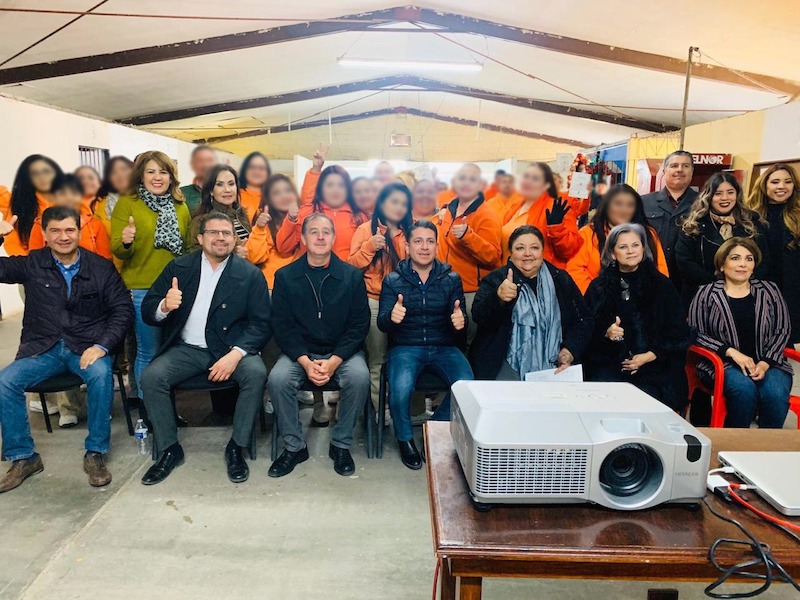 Brinda ICATSON capacitación a internos del Cereso de SLRC