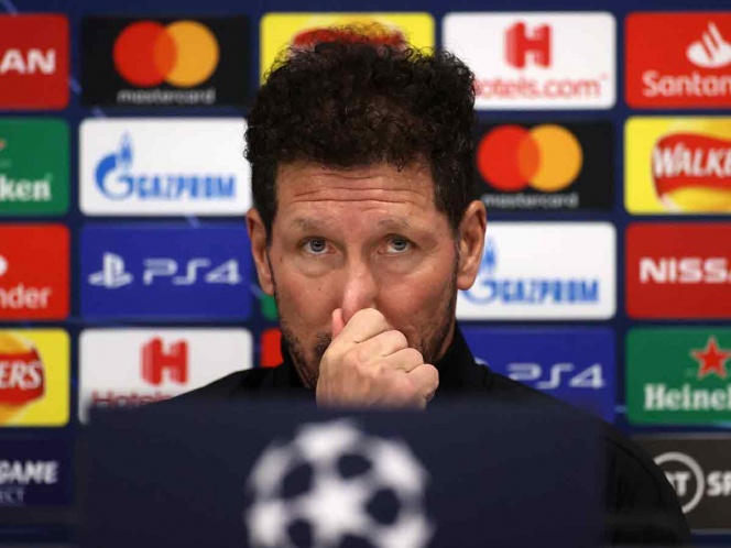 Simeone considera injusto un duelo sin público ante Liverpool