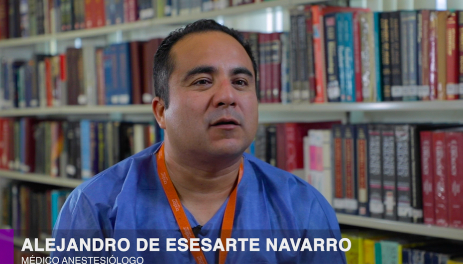 Me preocupa llegar a casa y contagiar a mi familia: Alejandro de Esesarte Navarro