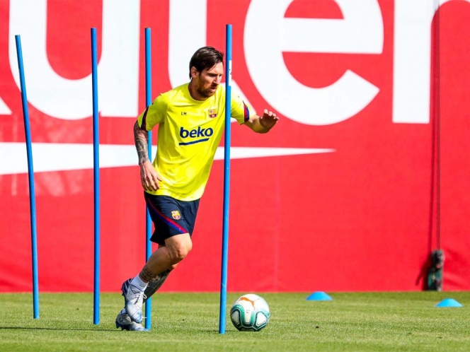 Messi, Suárez, Griezmann vuelven a entrenar
