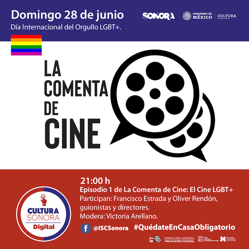Iniciará La Comenta de Cine con charla sobre cine LGBT+