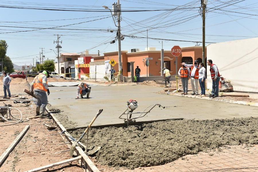 Concreto hidráulico y recarpeteo para transitar por Hermosillo con más seguridad: Celida López