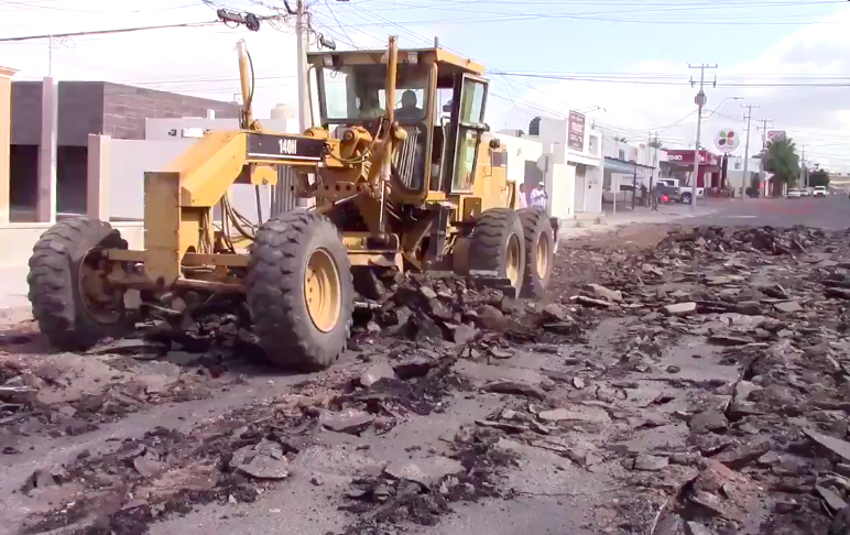 Cumple Celida López con trabajo constante para reparación de la infraestructura urbana de HMO Cumple Celida López con trabajo constante para reparación de la infraestructura urbana de HMO