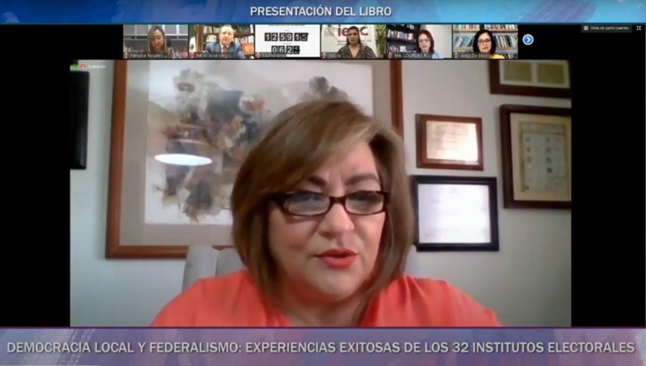 Presenta “Democracia Local y Federalismo” una dinámica real del trabajo de los Organismos Públicos Locales: Taddei Zavala