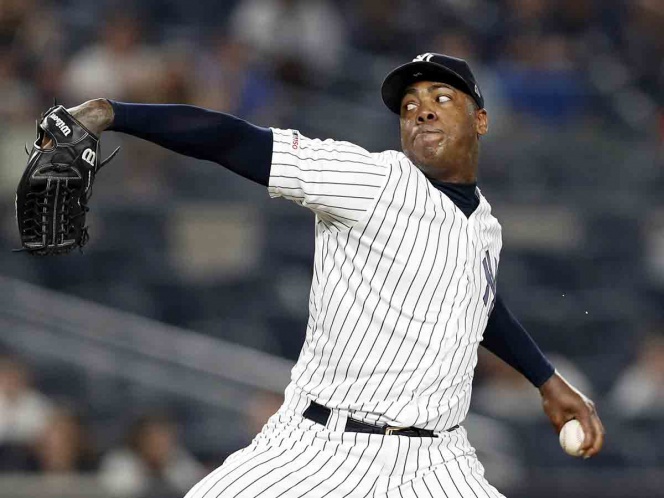 Aroldis Chapman da positivo por coronavirus