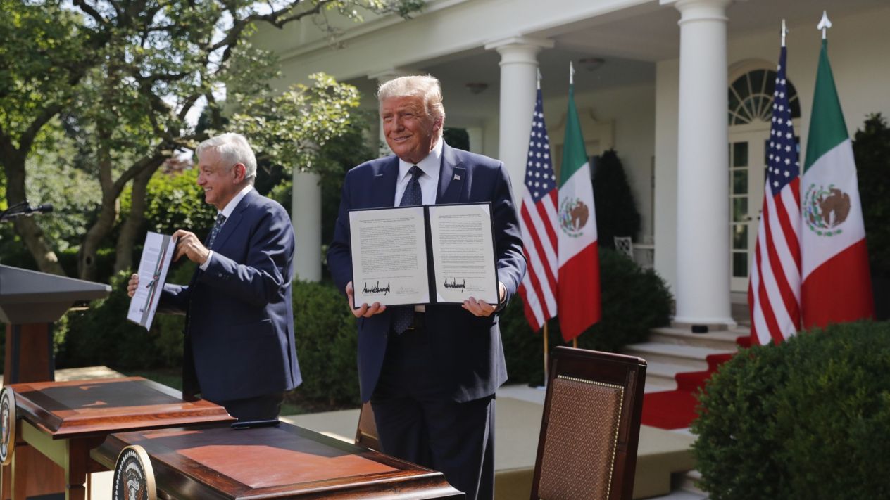 Esta es la declaración conjunta firmada por Trump y López Obrador en EU