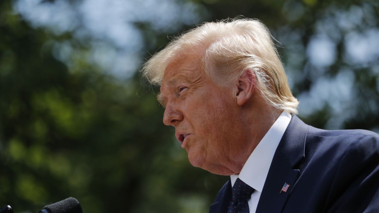 México no nos ayuda en combate a pandemia; gracias a Dios construí el muro: Trump México no nos ayuda en combate a pandemia; gracias a Dios construí el muro: Trump