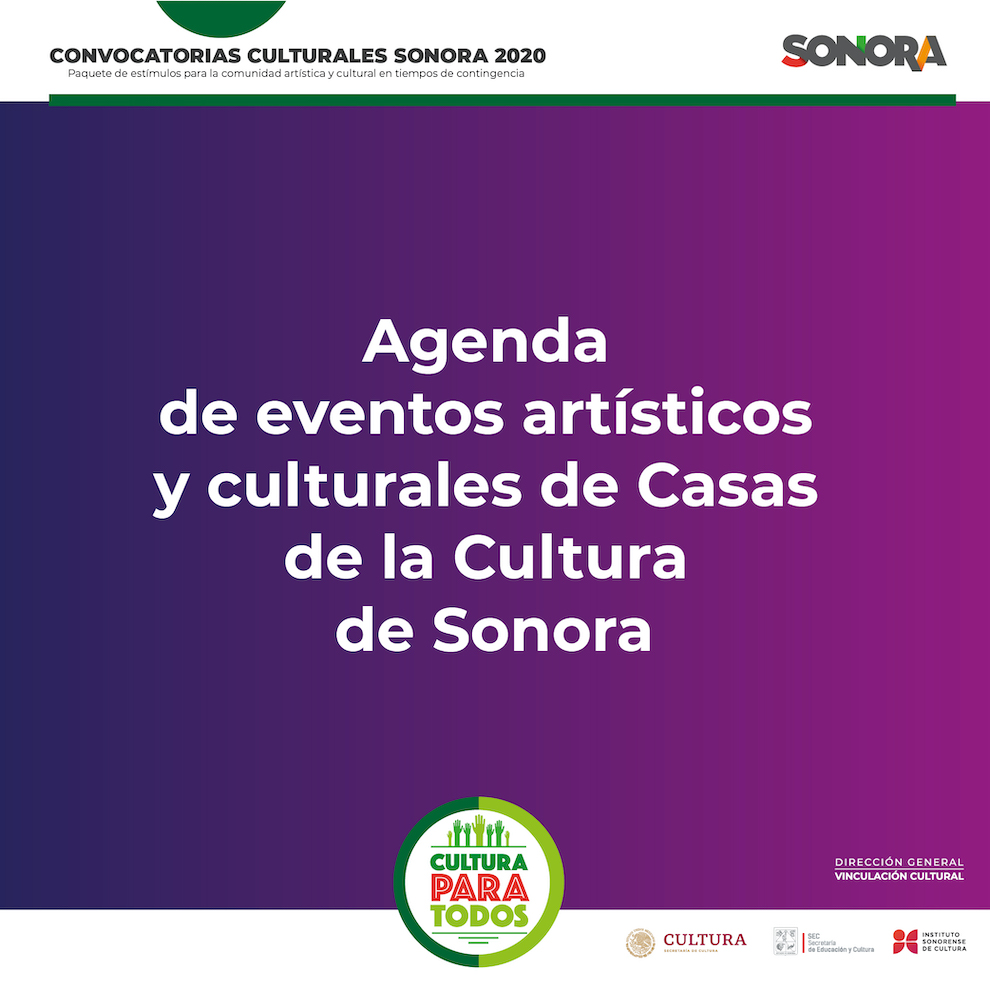 Destinará ISC 160 mil pesos a eventos artísticos y culturales en Casas de la Cultura en Hermosillo