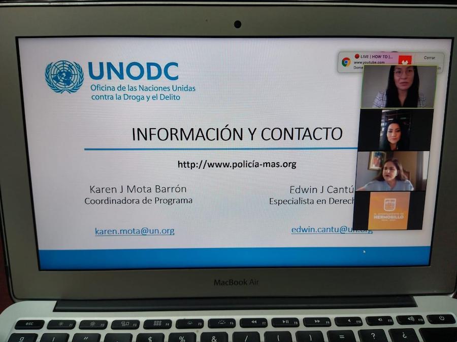 Establece alcaldesa Celida López líneas de colaboración con la UNODC