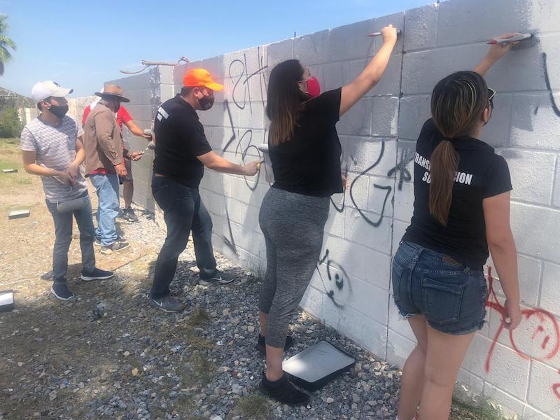 Ciudadanos y Gobierno de Hermosillo suman esfuerzos para mejorar condiciones del parque de Villas del Sur