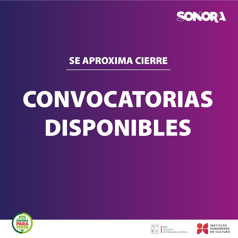 Anuncia ISC primeros resultados de paquete de convocatorias culturales