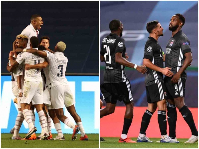 PSG y Lyon hacen historia en la Champions