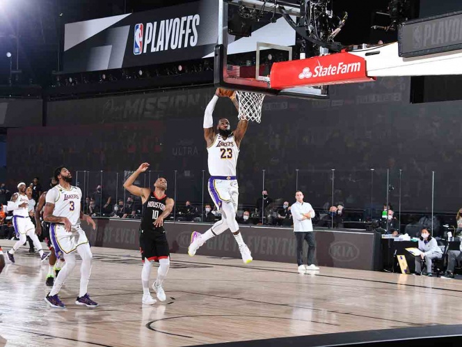 Lakers toman el mando de la serie frente a Rockets