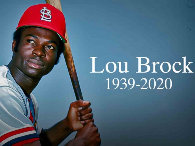 Muere Lou Brock, leyenda de las Grandes Ligas