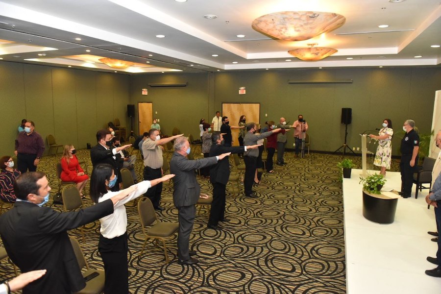 Celida López toma protesta a Comité Ciudadano de Seguridad Pública de Hermosillo