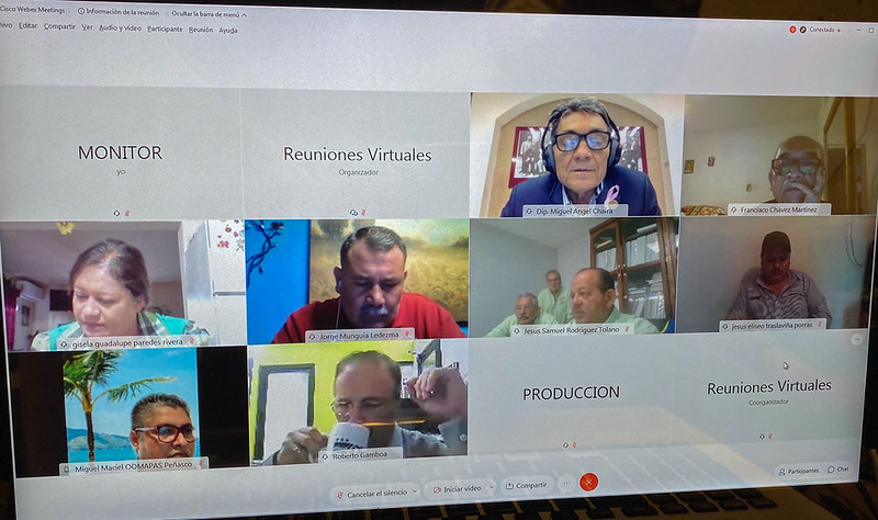 Continua socialización con organismos operadores de agua potable iniciativa de reforma a Ley de Agua y de Responsabilidades