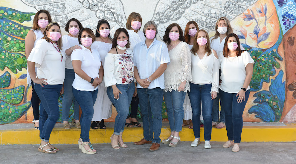 Embellecen a Hermosillo con el primer mural creado a partir del reciclaje
