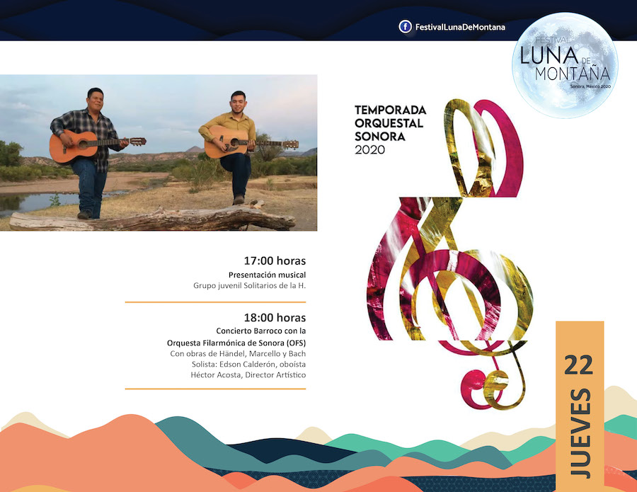 Celebrará Huachinera Festival Luna de Montaña en línea