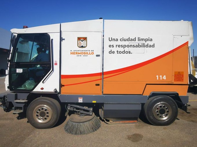 Anuncia alcaldesa Celida Lopez adquisición de 3 barredoras nuevas para Hermosillo Anuncia alcaldesa Celida Lopez adquisición de 3 barredoras nuevas para Hermosillo