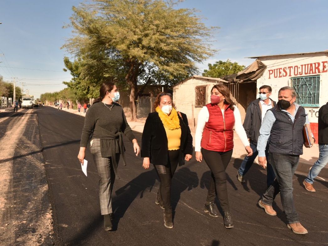 Atendemos rezago histórico de infraestructura en Miguel Alemán: Celida López