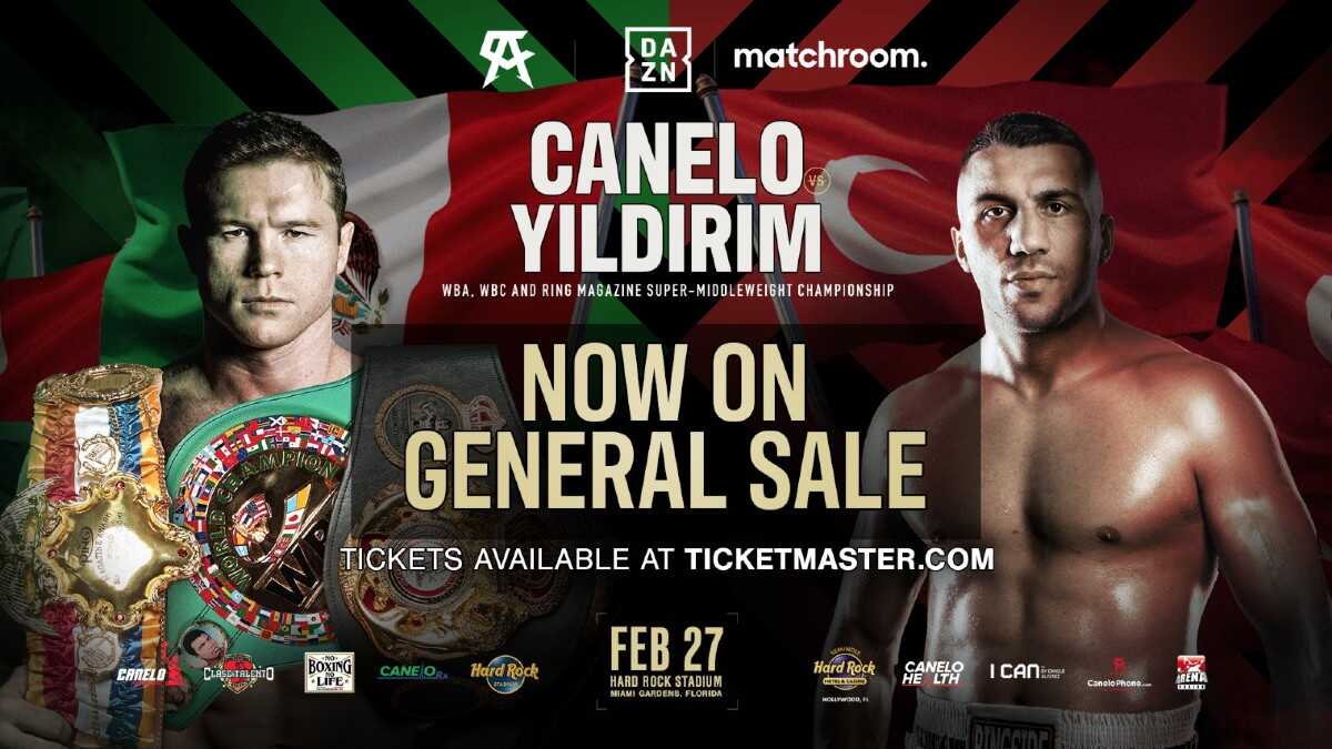 Boletos para Canelo van de los 75 a los 1,110 dólares en el Hard Rock