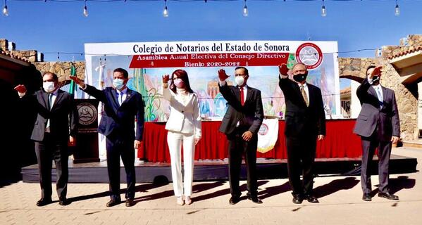 José Rascón Soria, es el nuevo presidente del Colegio de Notarios en Sonora