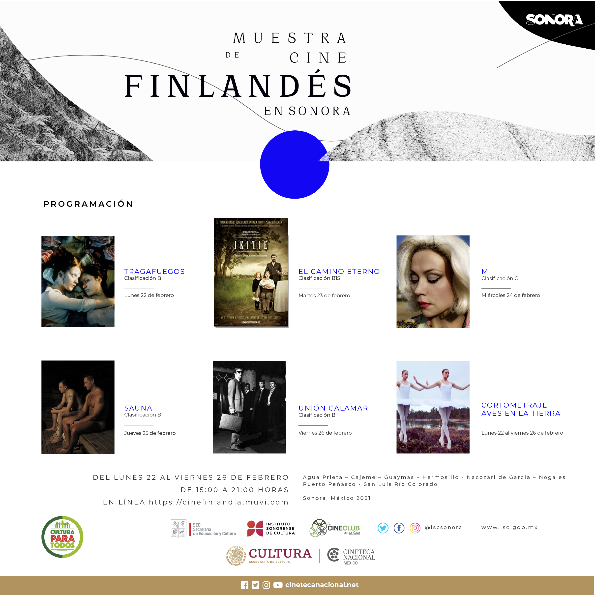 Invita ISC a disfrutar ciclo de cine finlandés