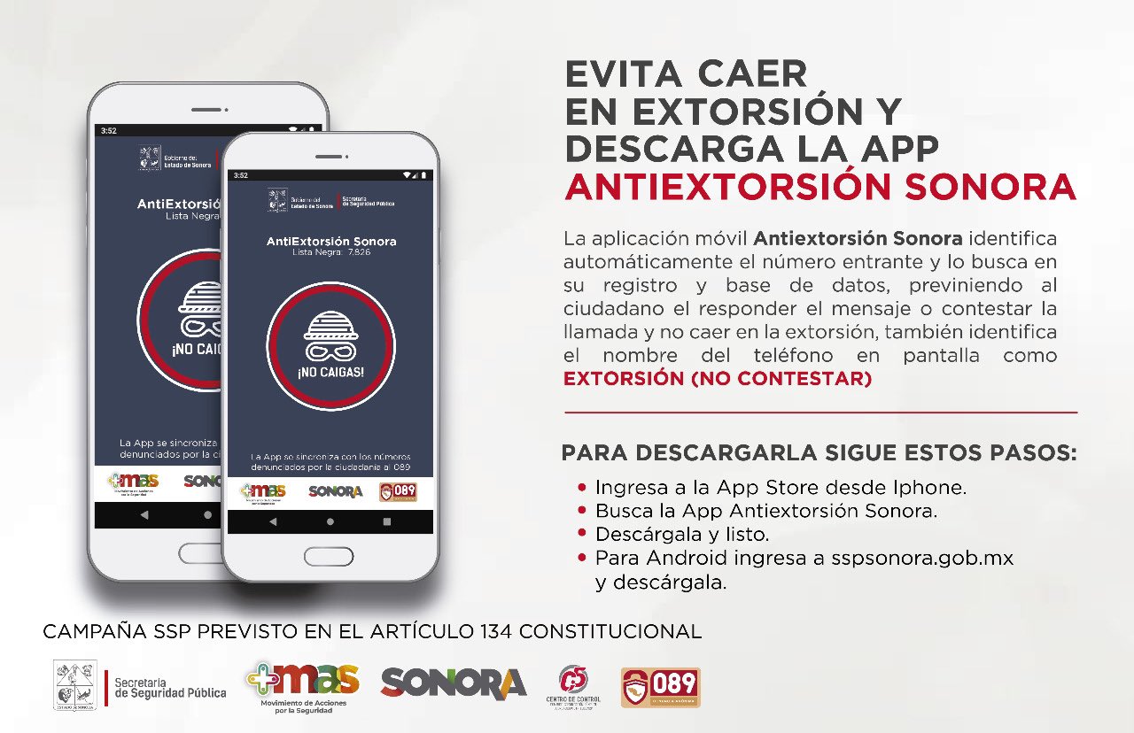 Compartirá SSP Sonora aplicaciones preventivas con empresa Comex Compartirá SSP Sonora aplicaciones preventivas con empresa Comex