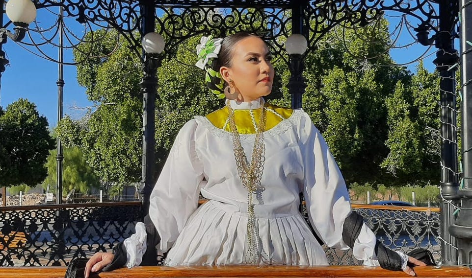 Representa estudiante a Sonora en concurso nacional de baile folklórico